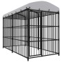 Perrera de exterior con techo 300x150x210 cm de vidaXL, Casetas y cercados para perros - Ref: Foro24-170891, Precio: 609,07 €...