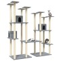 Katzenkratzbaum mit hellgrauen Sisalstämmen, 174 cm von vidaXL, Katzenmöbel - Ref: Foro24-171534, Preis: 144,96 €, Rabatt: %