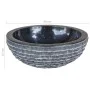 Marble sink 40 cm black by vidaXL, Sinks - Ref: Foro24-242672, Price: 136,06 €, Discount: %