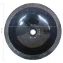 Marble sink 40 cm black by vidaXL, Sinks - Ref: Foro24-242672, Price: 136,06 €, Discount: %