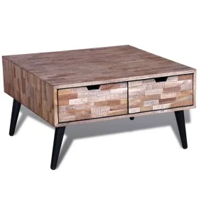 Mesa de centro con 4 cajones madera de teca reciclada de vidaXL, Mesas de centro - Ref: Foro24-241708, Precio: 216,49 €, Desc...