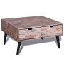 Couchtisch mit 4 Schubladen aus recyceltem Teakholz von vidaXL, Couchtisch - Ref: Foro24-241708, Preis: 219,88 €, Rabatt: %