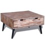 Couchtisch mit 4 Schubladen aus recyceltem Teakholz von vidaXL, Couchtisch - Ref: Foro24-241708, Preis: 219,88 €, Rabatt: %