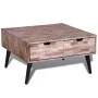 Couchtisch mit 4 Schubladen aus recyceltem Teakholz von vidaXL, Couchtisch - Ref: Foro24-241708, Preis: 216,48 €, Rabatt: %