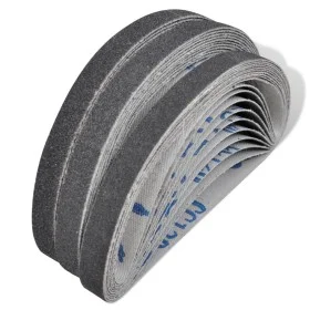 Sandpaper belt 30 pieces 10 x 60/80/120 grit 10mm x 330mm by vidaXL, Sanding accessories - Ref: Foro24-140656, Price: 22,07 €...