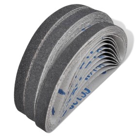 Schleifband 30 Stück 10 x 60/80/120 Korn 10mm x 330 mm von vidaXL, Schleifzubehör - Ref: Foro24-140656, Preis: 22,49 €, Rabat...