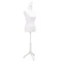 Maniquí busto de mujer exhibición blanco de vidaXL, Galanes de noche - Ref: Foro24-30022, Precio: 132,91 €, Descuento: %