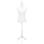 Maniquí busto de mujer exhibición blanco de vidaXL, Galanes de noche - Ref: Foro24-30022, Precio: 132,91 €, Descuento: %