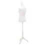 Maniquí busto de mujer exhibición blanco de vidaXL, Galanes de noche - Ref: Foro24-30022, Precio: 132,91 €, Descuento: %