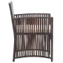 Gartensessel mit Kissen 2 Einheiten braunes synthetisches Rattan von vidaXL, Gartenstühle - Ref: Foro24-46439, Preis: 115,07 ...