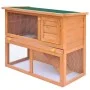 Kleintierhaus, Stallkäfig, 1 Holztür von vidaXL, Käfige und Lebensräume für Kleintiere - Ref: Foro24-170158, Preis: 96,24 €, ...