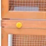 Small animal house hutch cage 1 wooden door by vidaXL, Cages and habitats for small animals - Ref: Foro24-170158, Price: 122,...