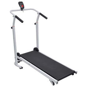 Mini cinta andadora plegable negra 93x36 cm de vidaXL, Cintas para correr - Ref: Foro24-90884, Precio: 203,58 €, Descuento: %