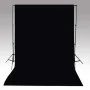 Telón de fondo para fotografía algodón negro 500x300 cm de vidaXL, Fondos - Ref: Foro24-190006, Precio: 61,12 €, Descuento: %