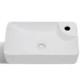 Keramikspüle mit Hahnloch und weißem Abfluss von vidaXL, Sinkt - Ref: Foro24-141934, Preis: 67,18 €, Rabatt: %