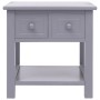Side table made of gray Paulownia wood 40x40x40 cm by vidaXL, Side tables - Ref: Foro24-284069, Price: 39,80 €, Discount: %