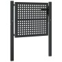 Anthrazitgraues Gartentor aus Stahl 105x125 cm von vidaXL, Gartentore - Ref: Foro24-154559, Preis: 154,73 €, Rabatt: %