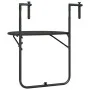 Mesa balcón colgante plástico aspecto ratán marrón 60x64x83,5cm de vidaXL, Mesas de jardín - Ref: Foro24-47895, Precio: 50,30...