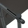 Mesa balcón colgante plástico aspecto ratán marrón 60x64x83,5cm de vidaXL, Mesas de jardín - Ref: Foro24-47895, Precio: 50,30...