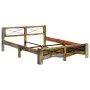 Recycled solid wood bed frame 160x200 cm by vidaXL, Beds and slatted bases - Ref: Foro24-247667, Price: 364,31 €, Discount: %