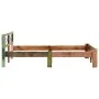 Recycled solid wood bed frame 160x200 cm by vidaXL, Beds and slatted bases - Ref: Foro24-247667, Price: 364,31 €, Discount: %