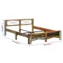 Recycled solid wood bed frame 160x200 cm by vidaXL, Beds and slatted bases - Ref: Foro24-247667, Price: 364,31 €, Discount: %