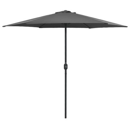 Anthrazitgrauer Gartenschirm mit Aluminiumstange, 270 x 246 cm von vidaXL, Sonnenschirme - Ref: Foro24-47346, Preis: 52,33 €,...