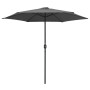 Anthrazitgrauer Gartenschirm mit Aluminiumstange, 270 x 246 cm von vidaXL, Sonnenschirme - Ref: Foro24-47346, Preis: 52,33 €,...
