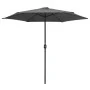 Anthrazitgrauer Gartenschirm mit Aluminiumstange, 270 x 246 cm von vidaXL, Sonnenschirme - Ref: Foro24-47346, Preis: 51,39 €,...