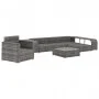 8-piece garden furniture set and gray synthetic rattan cushions by vidaXL, Garden sets - Ref: Foro24-46824, Price: 637,79 €, ...