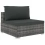 8-piece garden furniture set and gray synthetic rattan cushions by vidaXL, Garden sets - Ref: Foro24-46824, Price: 637,79 €, ...