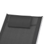 Black Textilene Garden Rocking Chair by vidaXL, Garden chairs - Ref: Foro24-47781, Price: 128,25 €, Discount: %