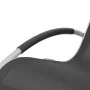 Silla mecedora de jardín de textilene negro de vidaXL, Sillas de jardín - Ref: Foro24-47781, Precio: 125,51 €, Descuento: %