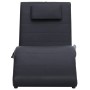 Diván de masaje con almohada de cuero sintético negro by vidaXL, Daybeds - Ref: Foro24-281284, Price: 243,80 €, Discount: %