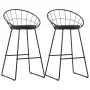 Küchenbarhocker 2 Einheiten aus schwarzem Kunstleder von vidaXL, Küchenhocker - Ref: Foro24-247276, Preis: 136,95 €, Rabatt: %