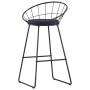 Küchenbarhocker 2 Einheiten aus schwarzem Kunstleder von vidaXL, Küchenhocker - Ref: Foro24-247276, Preis: 137,29 €, Rabatt: %
