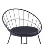 Kitchen bar stool 2 units black synthetic leather by vidaXL, Kitchen stools - Ref: Foro24-247276, Price: 134,93 €, Discount: %