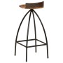 Küchenhocker 2 Einheiten recyceltes Massivholz von vidaXL, Küchenhocker - Ref: Foro24-245264, Preis: 97,65 €, Rabatt: %