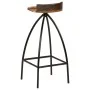 Taburetes de cocina 2 unidades madera maciza reciclada de vidaXL, Taburetes de cocina - Ref: Foro24-245264, Precio: 102,79 €,...