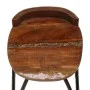 Taburetes de cocina 2 unidades madera maciza reciclada de vidaXL, Taburetes de cocina - Ref: Foro24-245264, Precio: 102,79 €,...