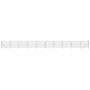 Cerca de alambre de acero galvanizado gris antracita 1,6x25 m