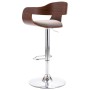 Küchenhocker aus Sperrholz und taupegrauem Stoff von vidaXL, Küchenhocker - Ref: Foro24-287408, Preis: 152,68 €, Rabatt: %