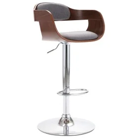 Küchenhocker aus Sperrholz und grauem Stoff von vidaXL, Küchenhocker - Ref: Foro24-287407, Preis: 144,37 €, Rabatt: %