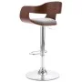 Küchenhocker aus Sperrholz und grauem Stoff von vidaXL, Küchenhocker - Ref: Foro24-287407, Preis: 144,37 €, Rabatt: %