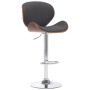 Taburete de cocina tela gris de vidaXL, Taburetes de cocina - Ref: Foro24-287413, Precio: 125,16 €, Descuento: %