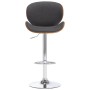Taburete de cocina tela gris de vidaXL, Taburetes de cocina - Ref: Foro24-287413, Precio: 125,16 €, Descuento: %