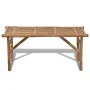 Folding bamboo garden bench 118 cm by vidaXL, garden benches - Ref: Foro24-41503, Price: 71,77 €, Discount: %