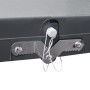 Klappbares Camping-Set, 1 Tisch, 4 hellgraue Aluminiumhocker von vidaXL, Campingmöbel - Ref: Foro24-41457, Preis: 82,49 €, Ra...