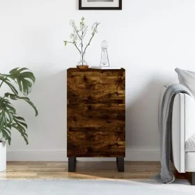 Sideboard aus geräuchertem Eichenholzwerkstoff, 40 x 35 x 70 cm von vidaXL, Sideboards - Ref: Foro24-831105, Preis: 63,74 €, ...