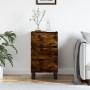 Sideboard aus geräuchertem Eichenholzwerkstoff, 40 x 35 x 70 cm von vidaXL, Sideboards - Ref: Foro24-831105, Preis: 64,48 €, ...